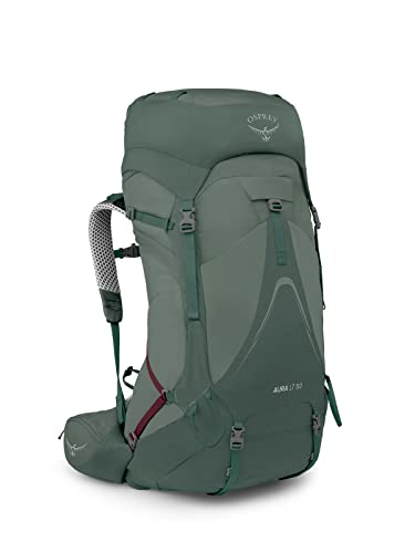 Osprey Aura AG LT 50L Women's Backpack, Koseret Green