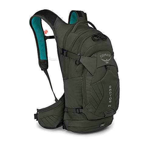 Osprey Raptor 14L Men's Biking Backpack, Cedar Green