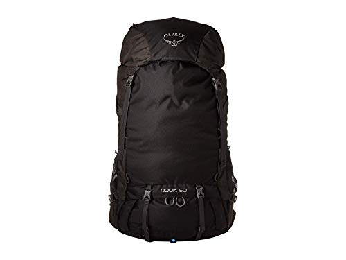 Osprey Rook 50 Men's Ventilated Trekking Backpack - Black