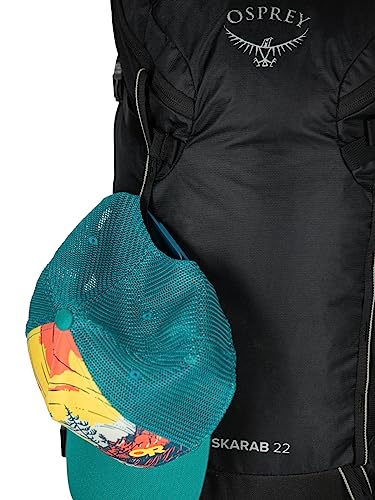 Osprey Skarab 22L Men's Hiking Backpack, Black, Hydraulics