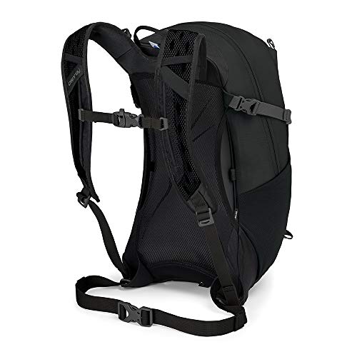 Osprey Hikelite 18 Backpack - Black, Perfect for Camping