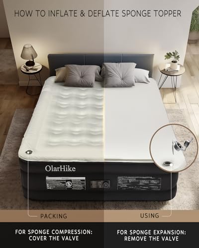 OlarHike Signature Collection Air Mattress with Built-in Pump