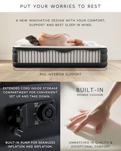 OlarHike Signature Collection Air Mattress with Built-in Pump