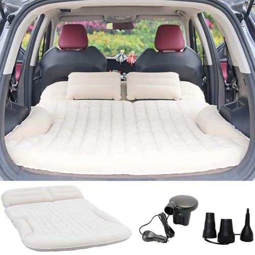 Double-Sided SUV Air Mattress with Pillows & Pump