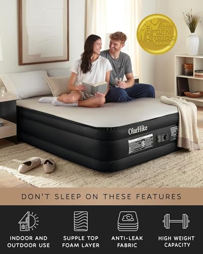 OlarHike Signature Collection Air Mattress with Built-in Pump