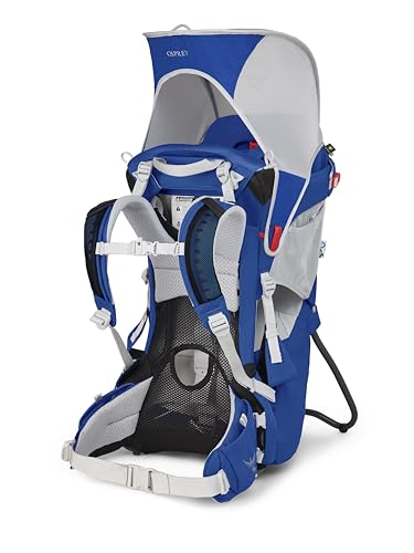 Osprey Poco Child Carrier Backpack for Travel, Blue Sky