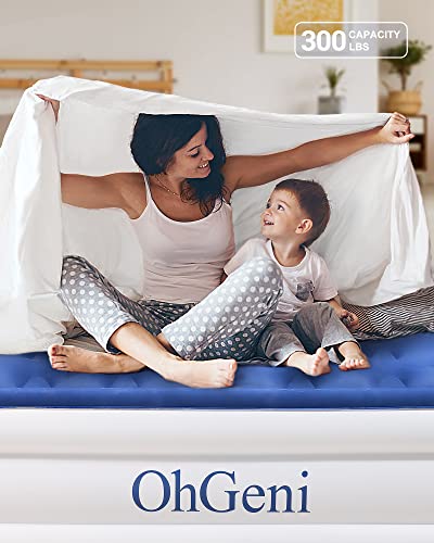 OhGeni Twin Air Mattress with Built-in Pump