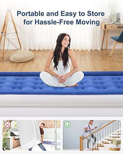 OhGeni Twin Air Mattress with Built-in Pump