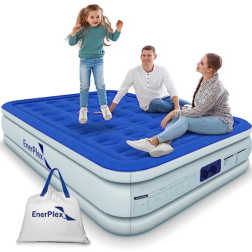 EnerPlex Queen Air Mattress - Double Height Inflatable