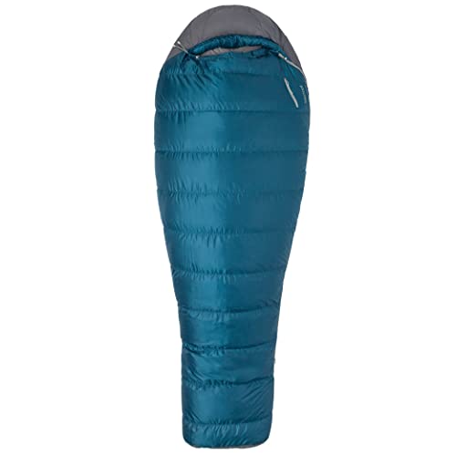 Marmot Ironwood Mummy Sleeping Bag | Lightweight, 20-Degree, Denim/Steel
