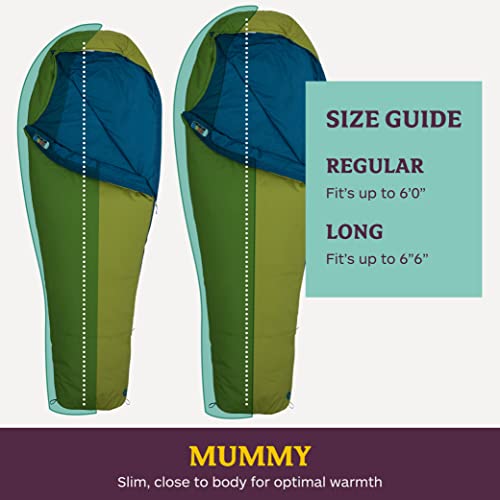 Marmot Voyager 55 Mummy Sleeping Bag - Cilantro