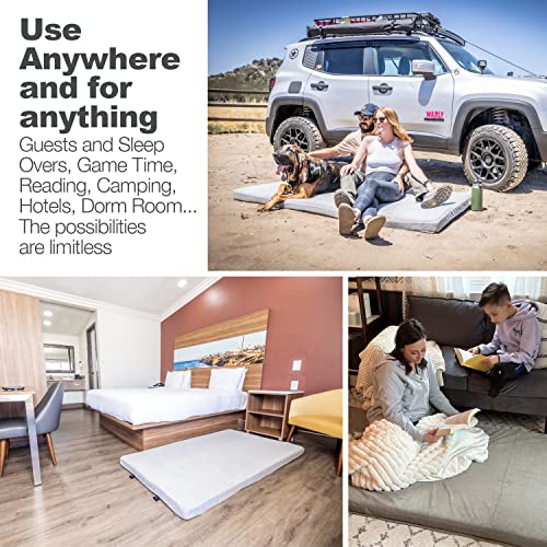 SleepReady Portable Camping Mattress | 100% Memory Foam