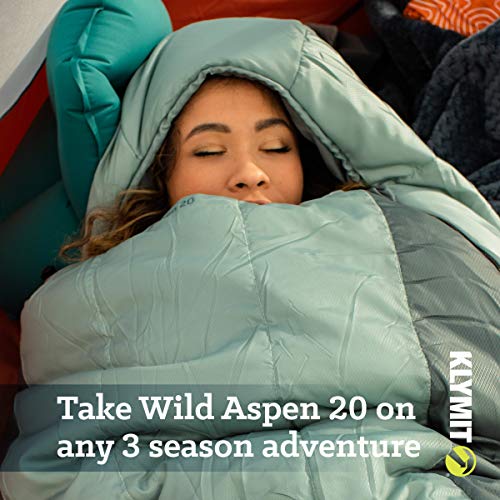 Klymit Wild Aspen 20 Degree Mummy Sleeping Bag