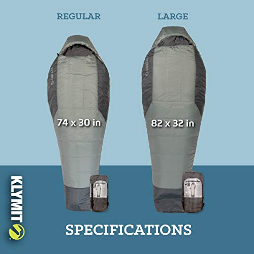 Klymit Wild Aspen 20 Degree Mummy Sleeping Bag