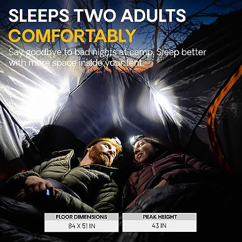 Featherstone UL 2 Person Backpacking Tent: Waterproof, Lightweight