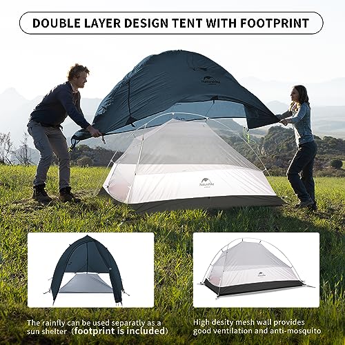 Naturehike Cloud-Up Lightweight Backpacking Tent for Camping