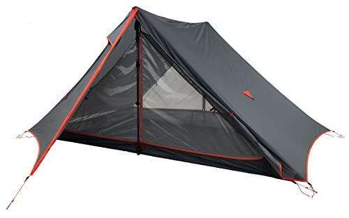 ALPS Mountaineering Hex 2-Person Camping Tent - Charcoal/Red