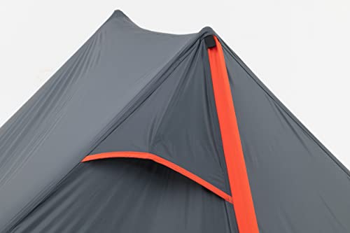 ALPS Mountaineering Hex 2-Person Camping Tent - Charcoal/Red