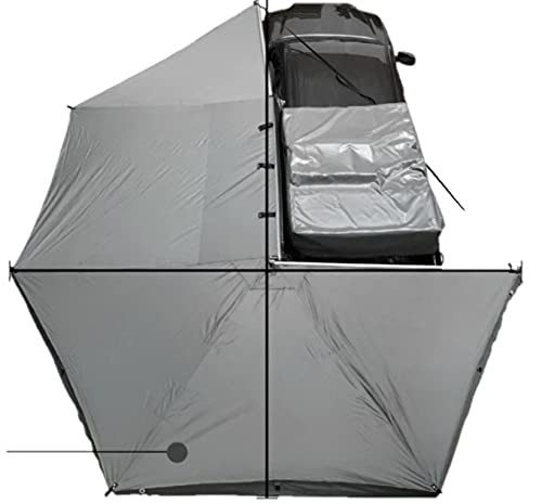 Nomadic Awning 270 - Dark Gray for Camping