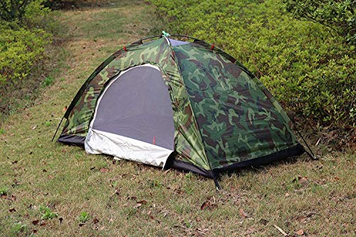 Camouflage Single Person Camping Tent for Hiking 【Outdoor】