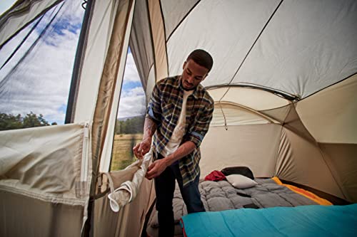 Coleman WeatherMaster 10-Person Family Camping Tent With Divider