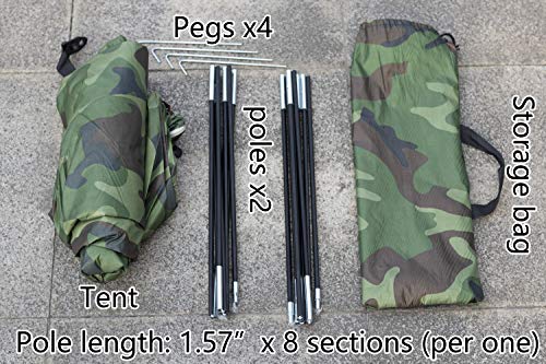 Camouflage Single Person Camping Tent for Hiking 【Outdoor】