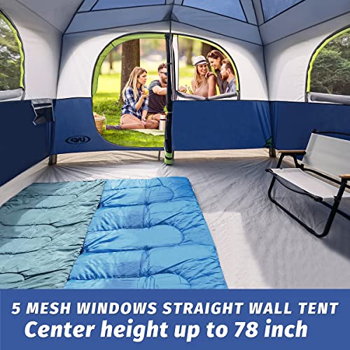 UNP 6 Person Family Camping Tent - Waterproof/Windproof