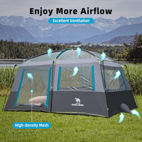 CAMEL CROWN 10 Person Family Cabin tent