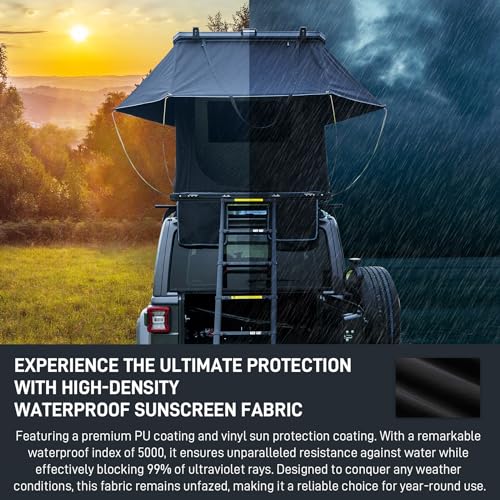 WIILAYOK Naturnest Rooftop Tent - Aluminum Hard Shell