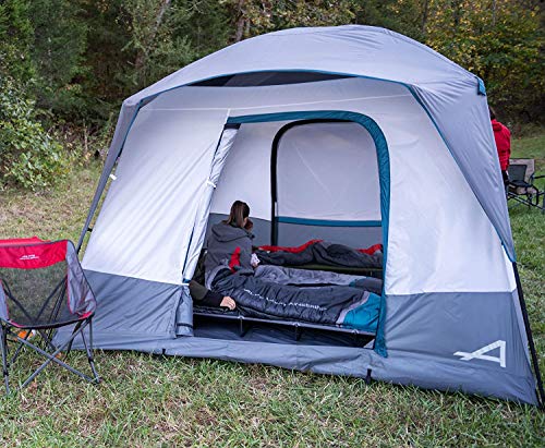 ALPS Mountaineering Camp Creek 4 Person Tent - Charcoal/Blue