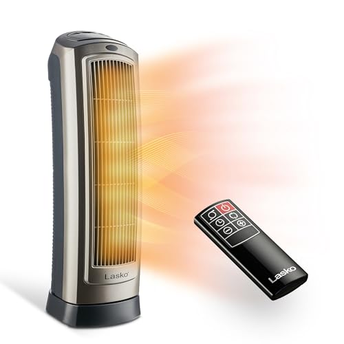 Lasko 1500W Digital Ceramic Tower Heater