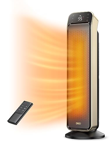 Portable Space Heater with Remote and Thermostat