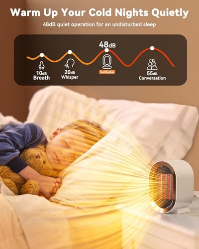 Portable Electric Space Heater for Indoor Use