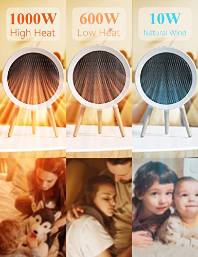 GAIATOP 1000W Energy Efficient Indoor Space Heater