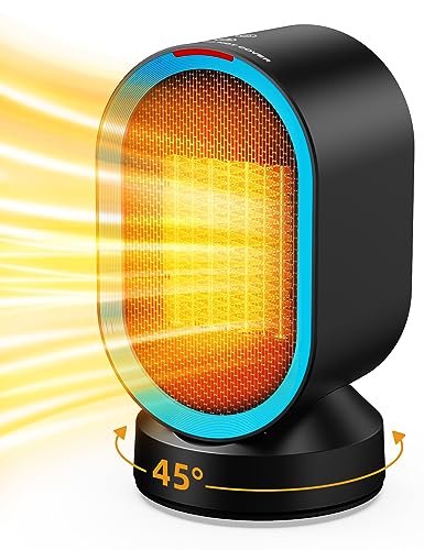 TABYIK Portable 45° Oscillating Space Heater