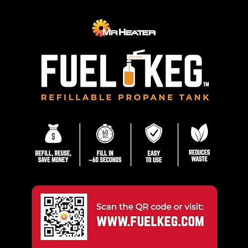 Mr. Heater Portable LP Gas Heater, 4000-18000 BTU