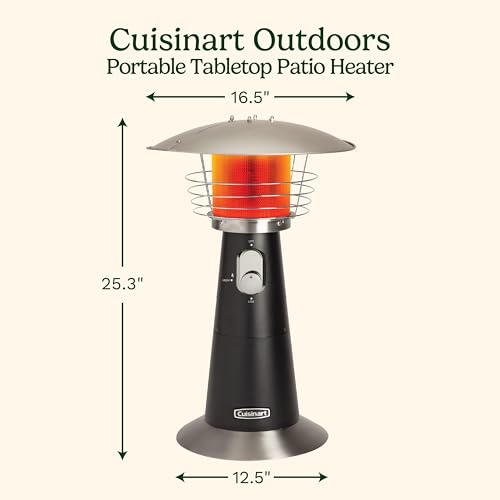 Cuisinart Portable Outdoor Propane Heater, 11,000 BTU