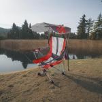 Foldable Canopy Chair for Camping, Tailgates, Outdoor Events