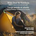 Coleman PEAK1 Premium Backpacking Tent - Windproof & Spacious