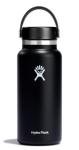 Black 32 oz Hydro Flask Wide Mouth Bottle