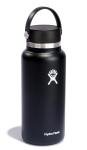 Black 32 oz Hydro Flask Wide Mouth Bottle