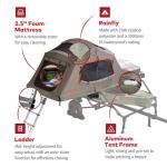 YAKIMA SkyRise HD Rooftop Tent - Medium Tan/Red