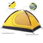 GEERTOP Lightweight 2 Person All-Season Camping Tent