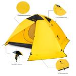 GEERTOP Lightweight 2 Person All-Season Camping Tent