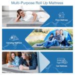 KingChii CertiPUR-US Memory Foam Camping Mattress & Travel Pad