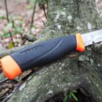 Morakniv Heavy-Duty Carbon Steel Camping Knife with Sheath