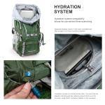 70L Internal Frame Camping Backpack with Rain Cover