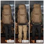 Mardingtop 75L Molle Hiking Backpack with Rain Cover