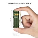 OLIGHT Baton4 Rechargeable EDC Flashlight, 1300 Lumens