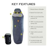 NEMO Tempo 20-Degree Synthetic Sleeping Bag for Men